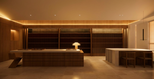 室内设计渲染图,不改变内容,让室内灯光氛围更浪漫和高级,高级渲染效果图